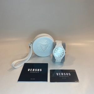 43MM Stainless Steel & Silicone Watch
